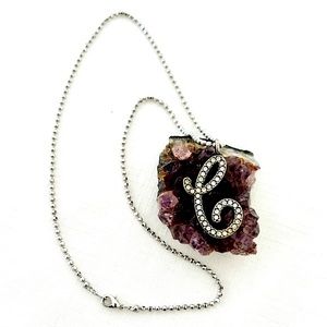 Necklace~Initial “C” Embellished
